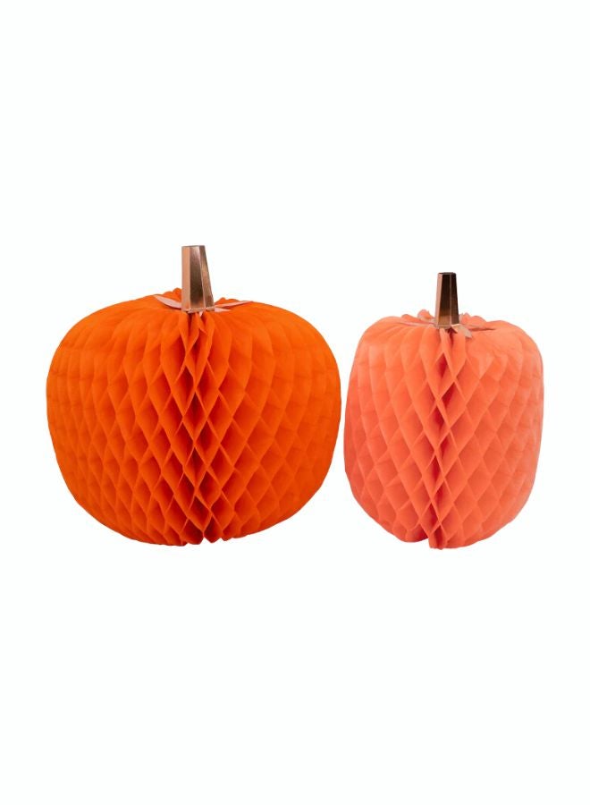 Meri Meri Giant Honeycomb Pumpkins - Image 1