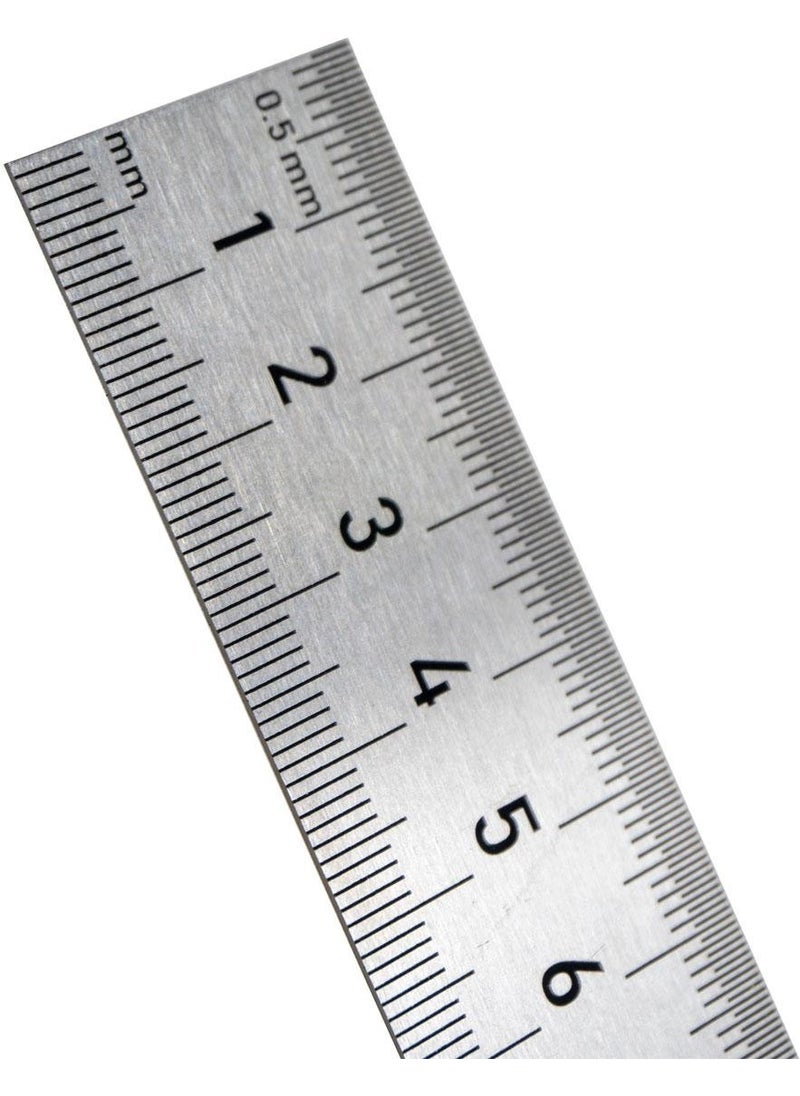 ROX 0199 Double Sided Steel Ruler 300 mm  - Image 3