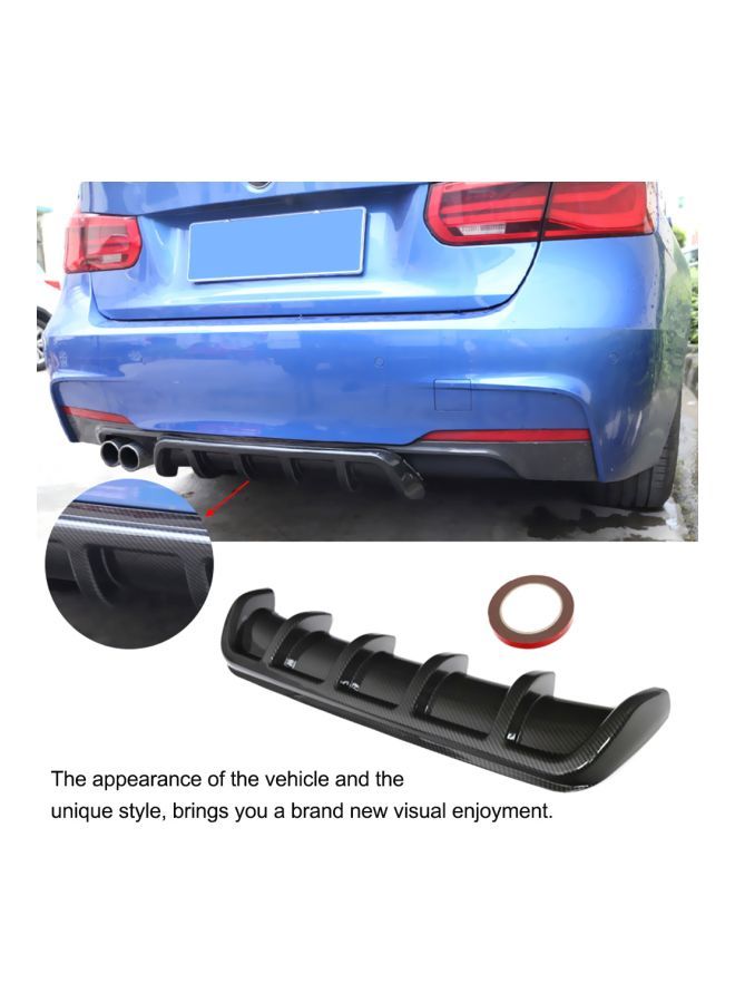 NIBEMINENT Universal Car Rear Bumper Lip Diffuser - Image 5