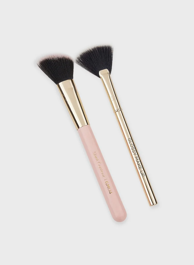 Glossy Make Up Essential Brush Set - Pb