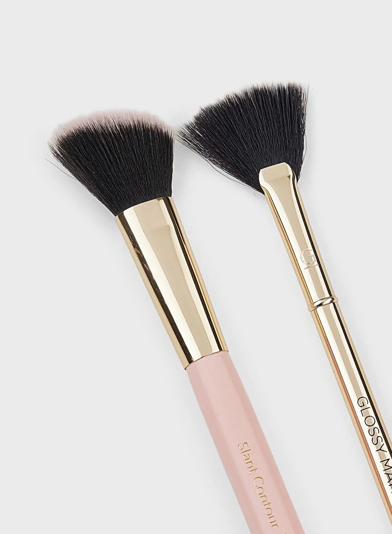 Glossy Make Up Essential Brush Set - Pb