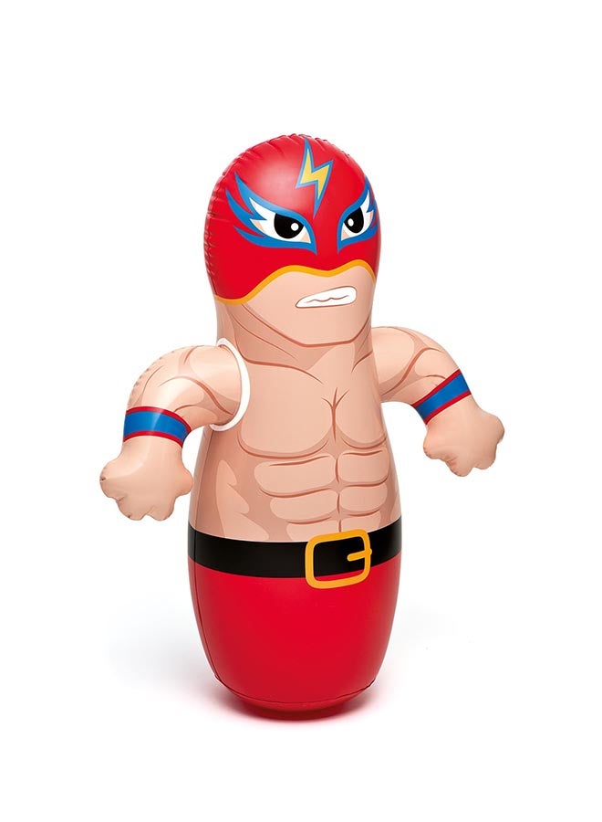 INTEX 3D Inflatable Bop Toy 91x72cm - Image 1