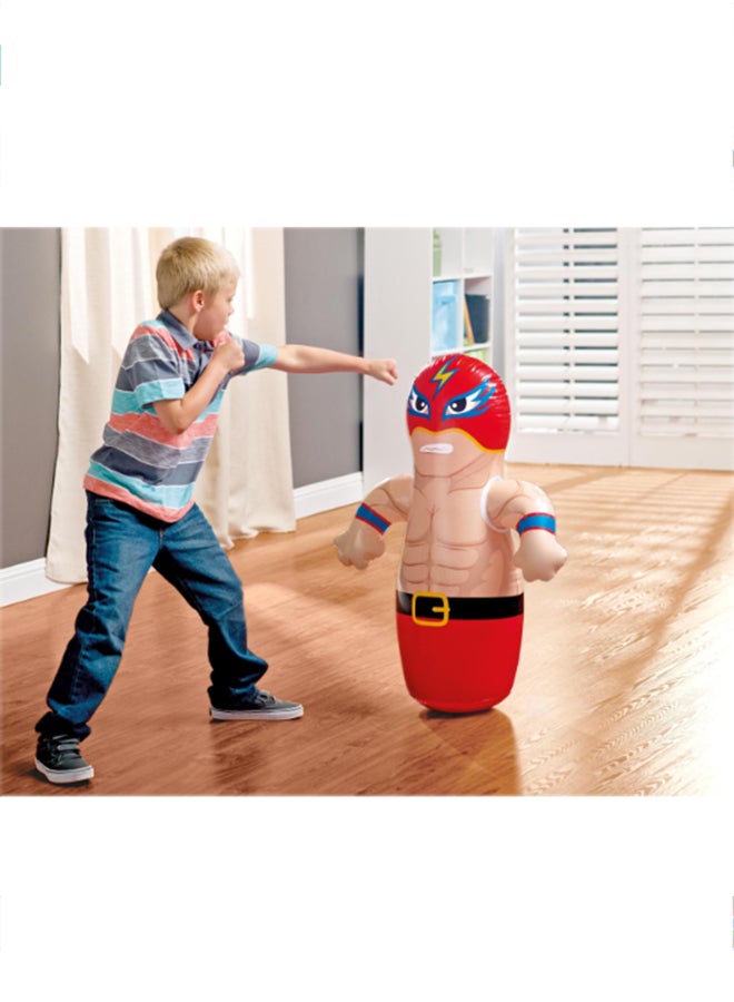 INTEX 3D Inflatable Bop Toy 91x72cm - Image 2