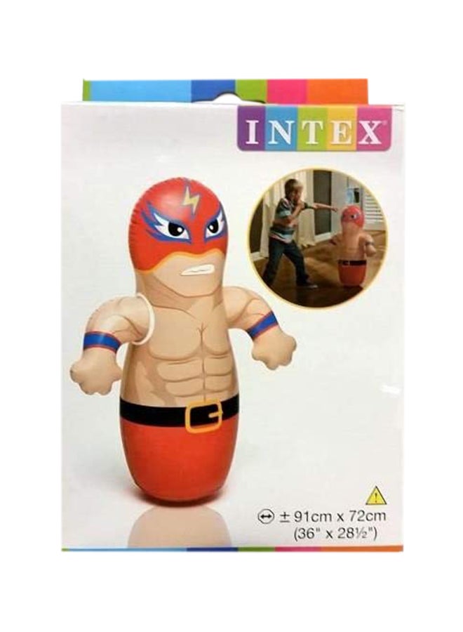 INTEX 3D Inflatable Bop Toy 91x72cm - Image 3