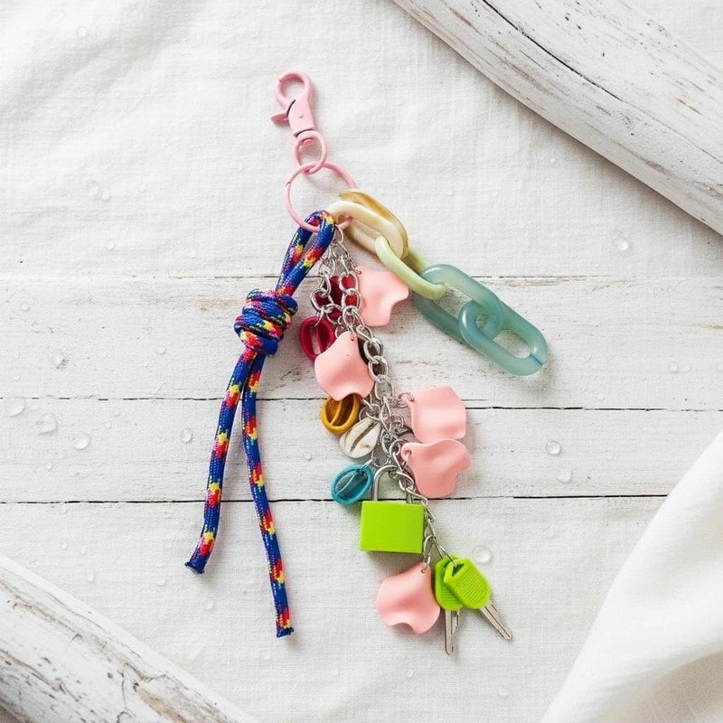 QTMY Keychain Bag Charms for Handbag Purse Backpack Accessories for Bogg Bag,676 - Image 2
