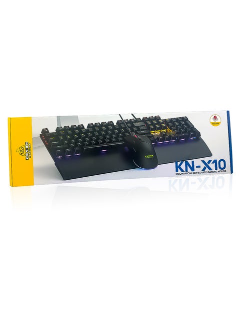 KN-X10: MECHANICAL KEYBOARD - GAMING MOUSE