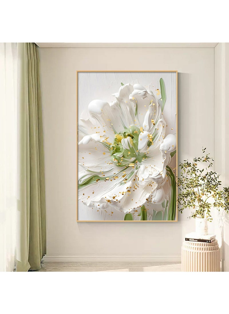 Modern Poster Design Art Panel with Metal Frame Scandinavian Poster Wall Picture Interior Oil Painting