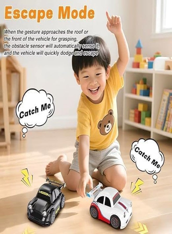 BOLTIX 1 pcs Mini Drifting RC Car Toy with Remote Control 2.4GHz Remote Control Drift Car with LED Lights, Compact Racing Car for Indoor Track Play, Desktop Racing Vehicle - Image 4