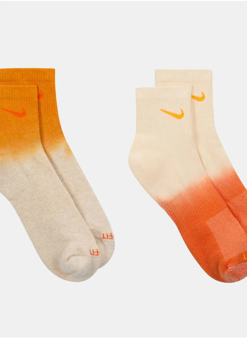 Nike Everyday Plus Cushioned Ankle Socks (2 Pairs)