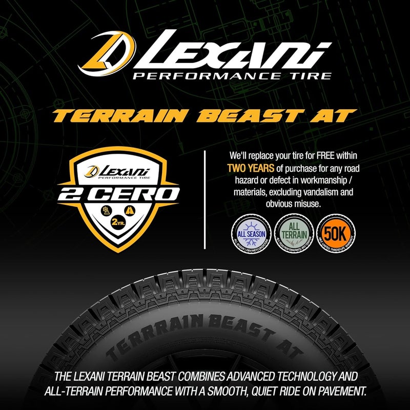 Lexani Terrain Beast AT 215/75R15 100T - Image 4