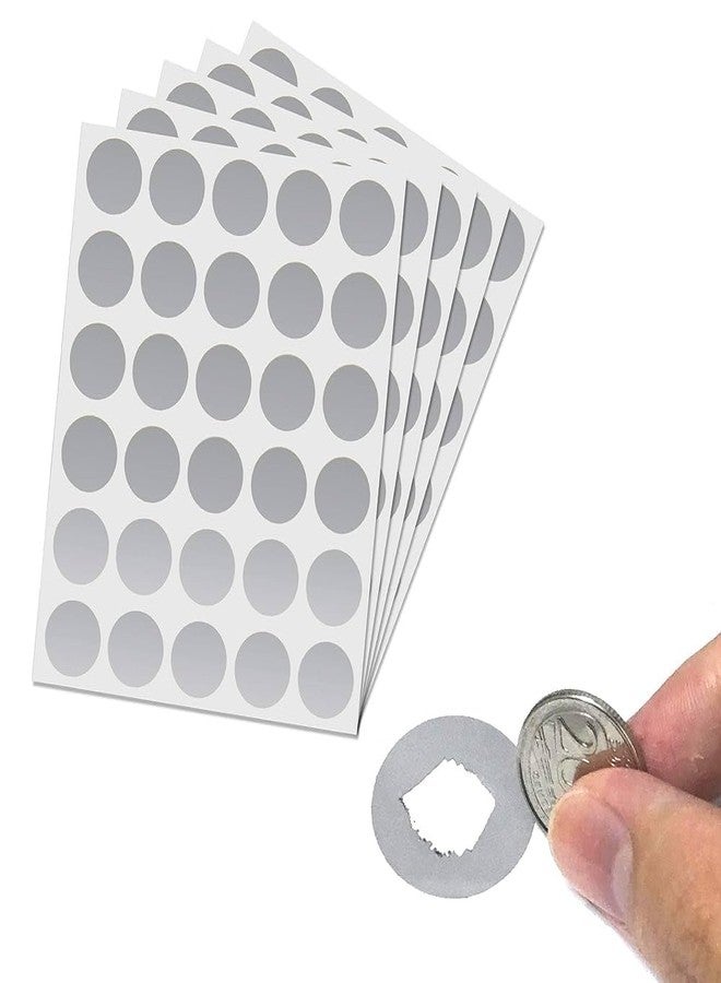 Scratch Off Label and Sticker Sheets (Size - 1 inc Round Qty 280 Labels) - Image 1