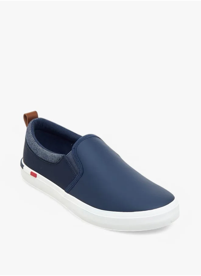 لي كوبر Men's Panelled Slip-On Loafers