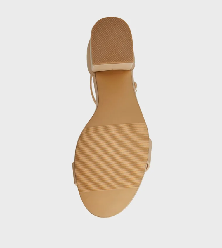 Steve Madden ILEA01J1-131 Nude Women's Heel Sandals