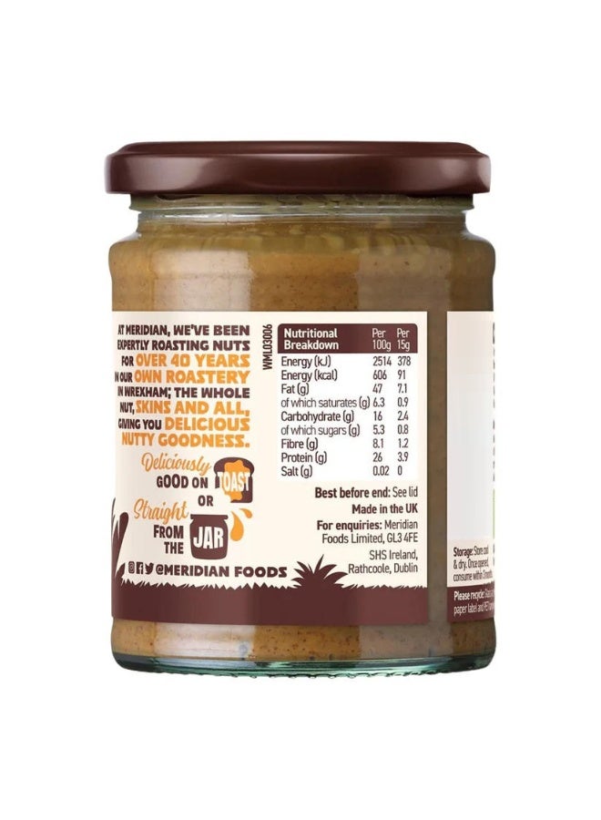 Meridian Crunchy Peanut Butter No Palm Oil Ever 100% Nuts 280G - Image 3
