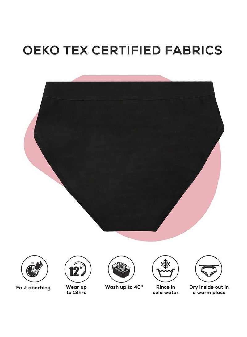 Core Comfort سروال الدورة الشهرية من القطن المريح الأساسي - Image 4