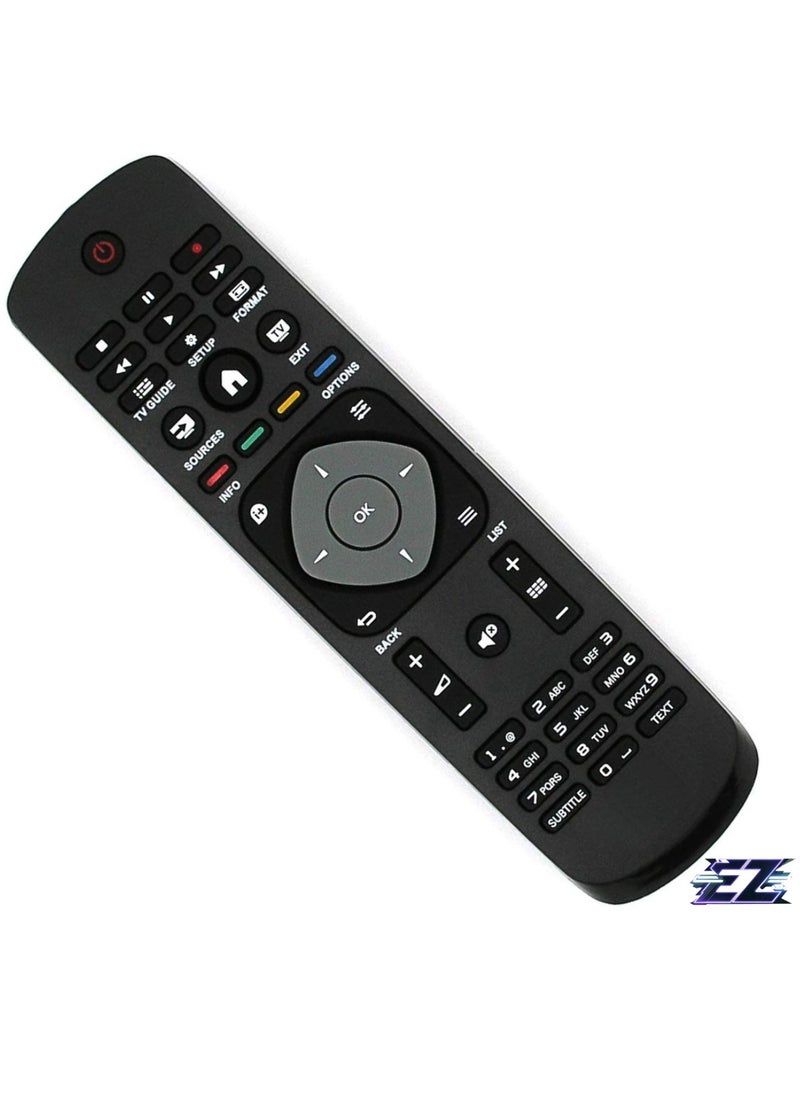 ELTRAZONE - Replacement Remote Control for Philips TV 42PFK5199/12 42PFK5209/12 42PFT5209/12 43PUH4900/88 43PUK4900/12 43PUT4900/12 with battery - Image 1