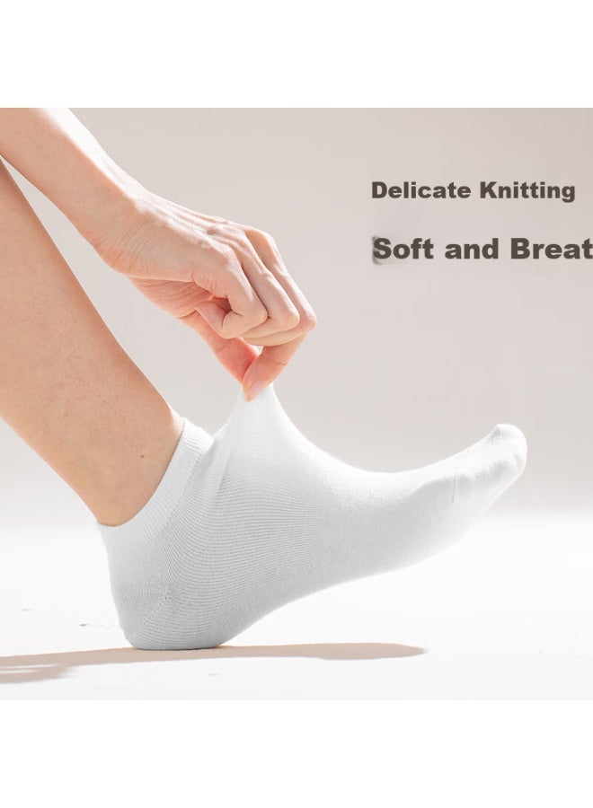 Sometimes Disposable Socks For Men And Women, Daily Wear Short Tube Socks, All Seasons Sweat-Absorbent And Breathable Sports Socks, Essential For Travel - Image 1