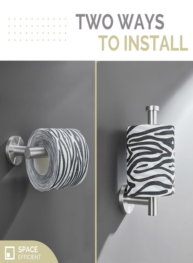 أنجل سيمبل حامل ورق التواليت من النيكل المصقول، زاوية بسيطة من الفولاذ المقاوم للصدأ SUS304، حامل لفات ورق التواليت للحمام مثبت على الحائط - Image 4