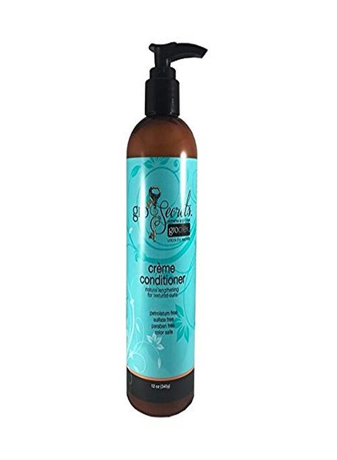 Gro Secrets Creme Conditioner with moisture-rich nutrients shea butter, avocado 12 Oz.