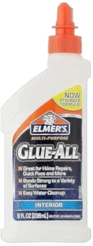 ELMER'S غراء متعدد الأغراض من إلمر، 8 أونصات، أبيض، 8 أونصات سائلة - Image 4