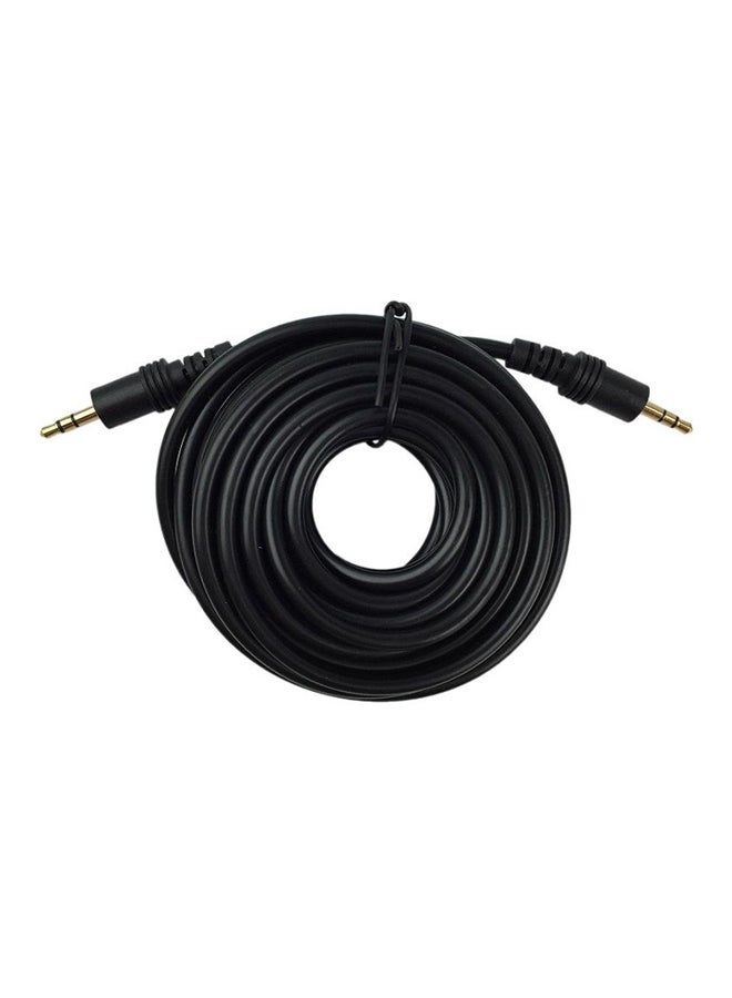 3.5mm AUX Cable Black - Image 1