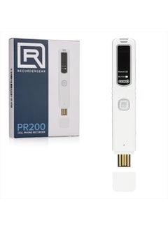 PR200 Bluetooth Cell Phone Call Recording Device, iPhone and Android Mobile Recorder