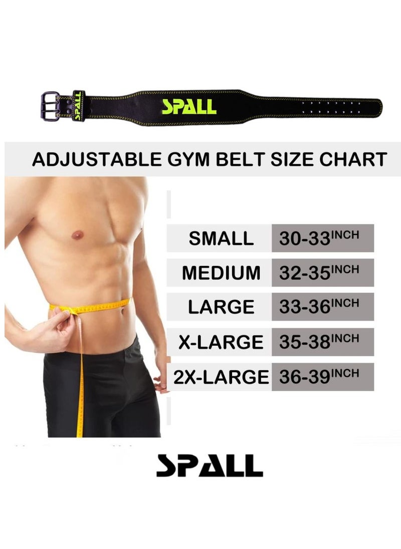 Spall Weight Lifting Belt For Gym Fitness Weight Lifting Gym Home Body Waist Strength Training Exercise Power Building Pull Up  - Image 3