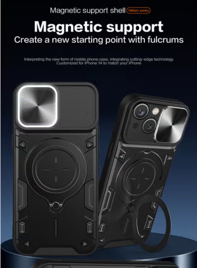 GULFLINK Back Cover Phone Protection Case For iPhone 15 plus Black - Image 2