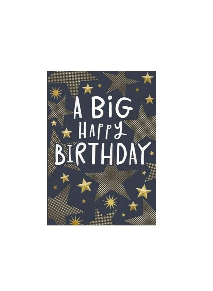بيجمينت A Big Happy Birthday Stars Greeting Card