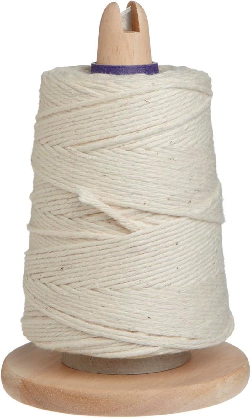 Regency Wraps Butchers Cooking Twine on Holder with Cutter, Heavy Duty, 500ft, 16 Ply, 2.4mm Food-Safe Cotton Kitchen String for Turkey Trussing, Meat Prep, Crafting - Image 1