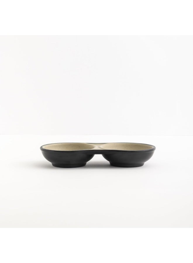 ماستر جولد ٣ أطباق ميلامين مقسمة مقاومة للكسر ١٤٫٥ سم | طبق كاتشب وصلصات | طبق متعدد الاستخدامات لتقديم الصلصات والمقبلات في المطاعم والفنادق والمنازل - Image 2