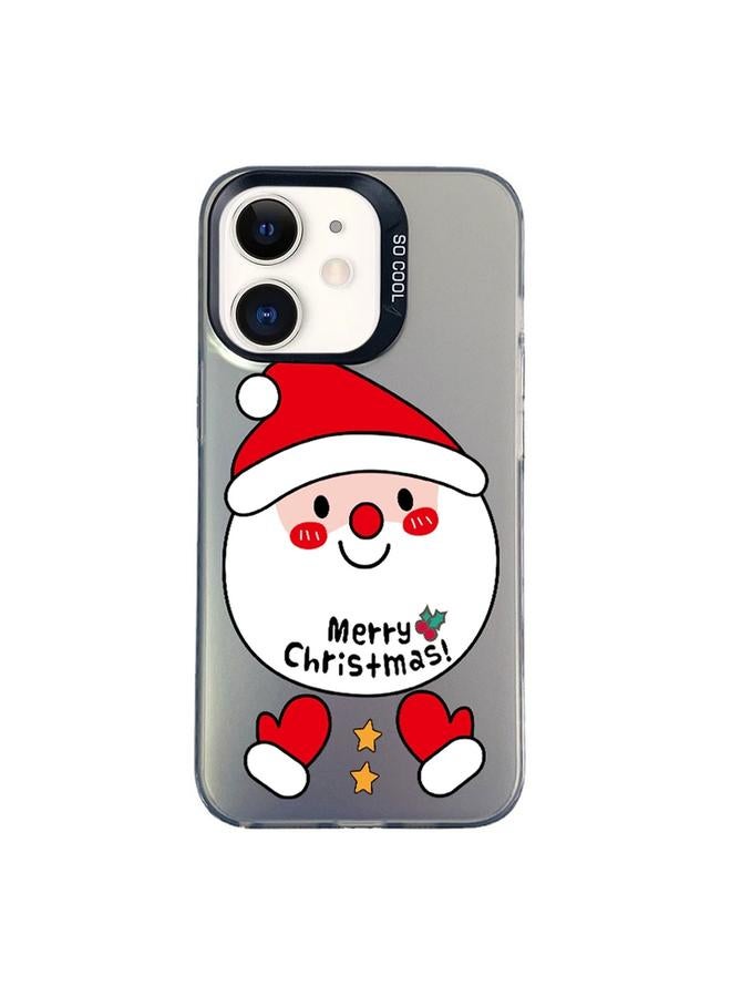 S-TOP Case For iPhone 12 Christmas Series PC Full Coverage Pattern Phone Case - Image 1