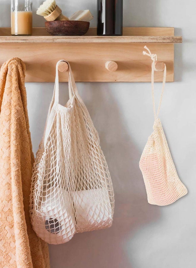 10PCS Soap Bags Natural Sisal Soap Saver for Foaming and Drying Bubble Mesh Soap Scrubber Pouch Handmade Cotton Bag with Drawstring Body Facial Cleaning Bath Shower Tool - Image 4