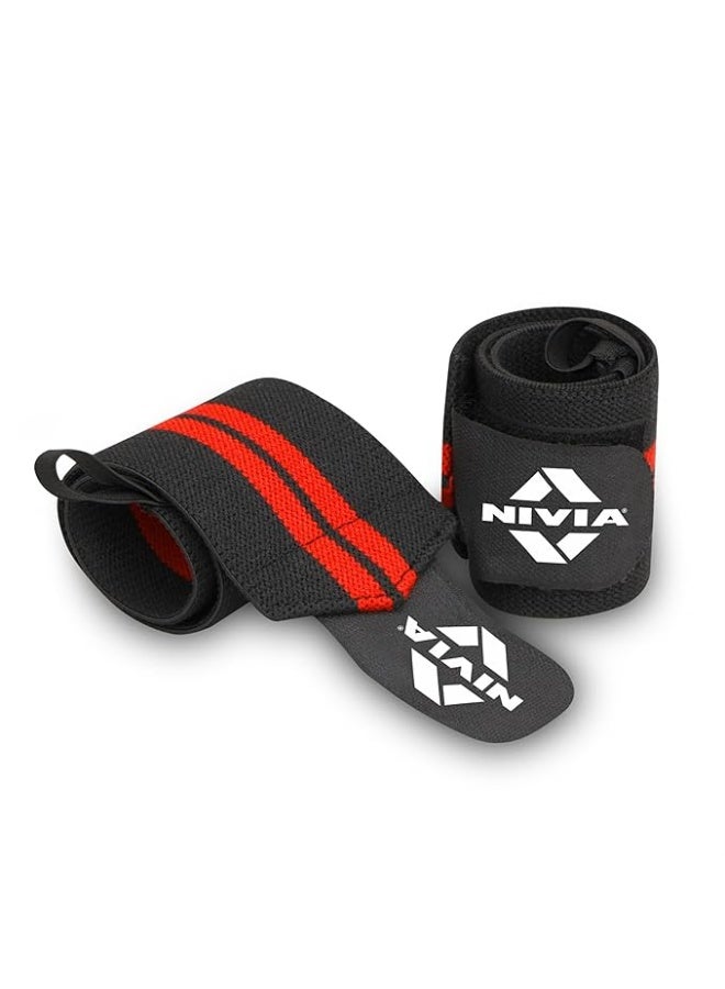 نيفيا سوار معصم نيفيا الاحترافي للتمارين الرياضية، داعم للمعصم، مناسب للرجال، حزام يد، حزام داعم للمعصم، ملحقات رياضية للرجال والنساء، سمك 3 مم - Image 1