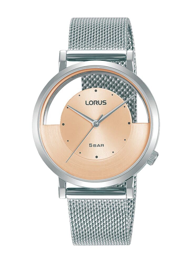 LORUS ساعة لوروس كوارتز أنالوج من الفولاذ المقاوم للصدأ للنساء RG277SX9 - Image 1