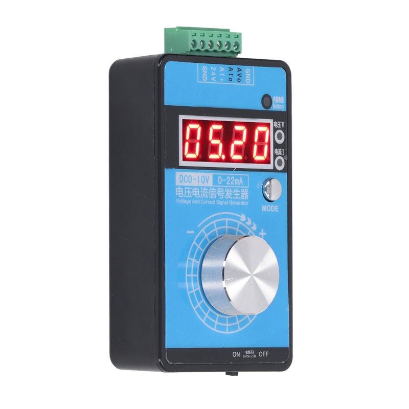 Signal Generator Adjustable Current Voltage Signal Generator High Accuracy USB Power Supply Interface Analog Simulator DC0‑10V 0‑22mA - Image 1