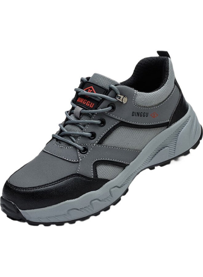Dinggu Dinggu Safety Shoes For Men, Steel Toe Cap, Puncture-Resistant, Lightweight, Comfortable, Non-Slip, For Construction Sites, 852Hui41 - Image 3
