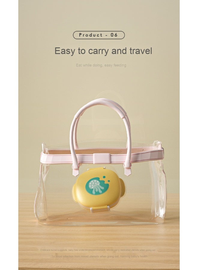 Anna 316L Stainless Steel Food Divided Thermal Lunch Box Set - Portable and Insulated - Image 4