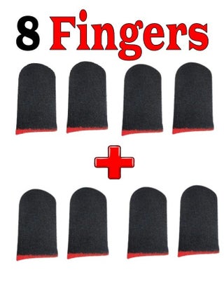8 fingers