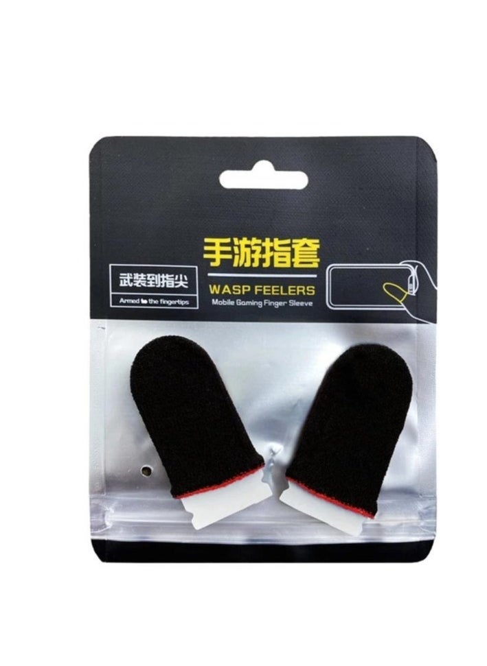 Generic - Anti-sweat finger protectors with ventilation pores for controllers for mobile games such as PUBG and Fortnite - 8 fingers - Image 1
