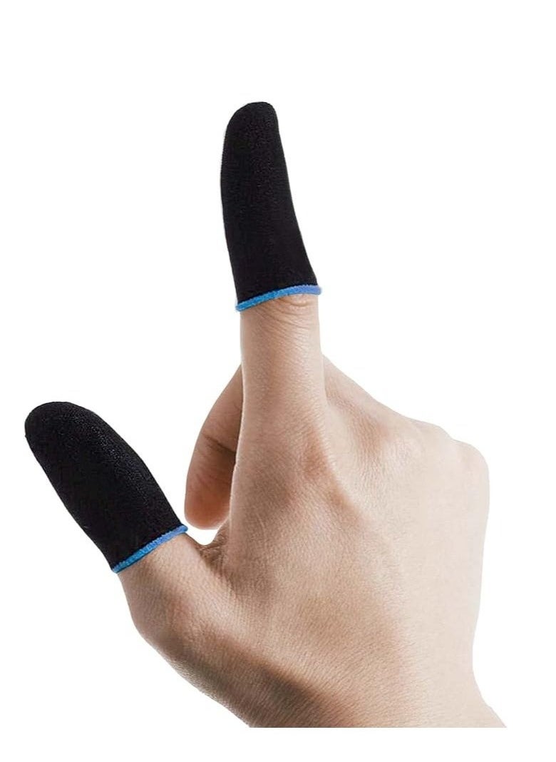 Generic - Anti-sweat finger protectors with ventilation pores for controllers for mobile games such as PUBG and Fortnite - 8 fingers - Image 1