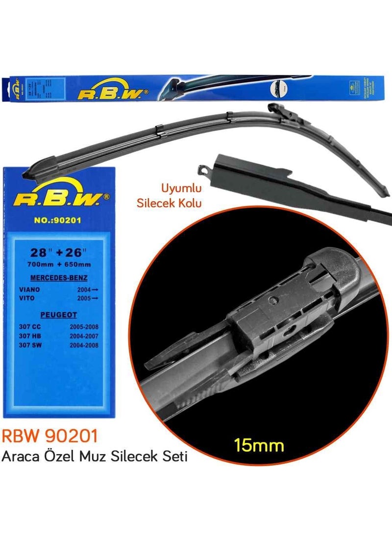 RBW 90201 Mercedes Viano 2005-2014 Front Wiper Set  - Image 3