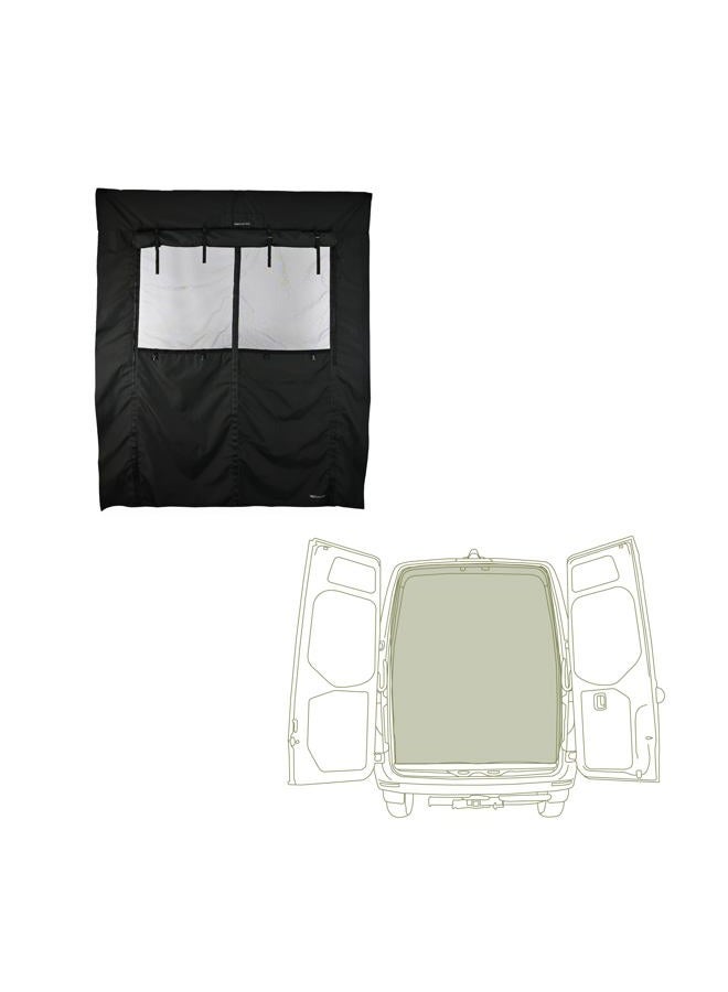 VanEssential Rear Door Bug Screen Designed for Mercedes-Benz Sprinter Van High Roof - Image 1