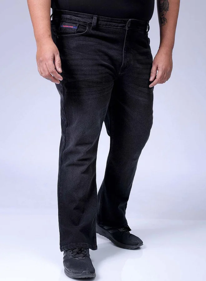 Take Two Plus Size Men Bootcut Stretchable Jeans By HardSoda