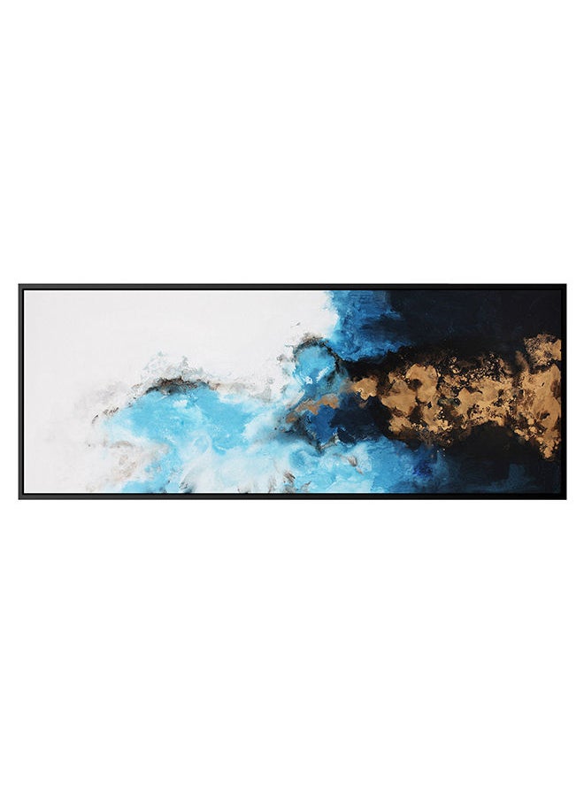 ebarza Landscape Hand Painted Art Painting With Frame 200x80cm  - Image 2