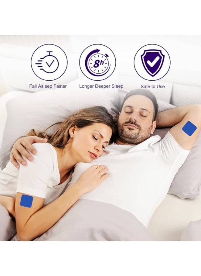 Sefudun Sleep Patch with with Lavender Essential Oil|60 Pack Upgraded Deep Sleep Patches for Adults|Easy to Stick On and Comfortable for Men and Women(60P-SEFUDUN)  - Image 2