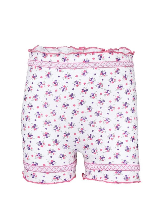 VSTAR Smiley Premium Combed Cotton Printed Bloomer - Pack of 6 Multicolour - Image 1