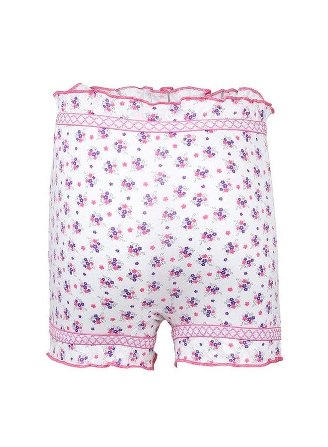VSTAR Smiley Premium Combed Cotton Printed Bloomer - Pack of 6 Multicolour - Image 3