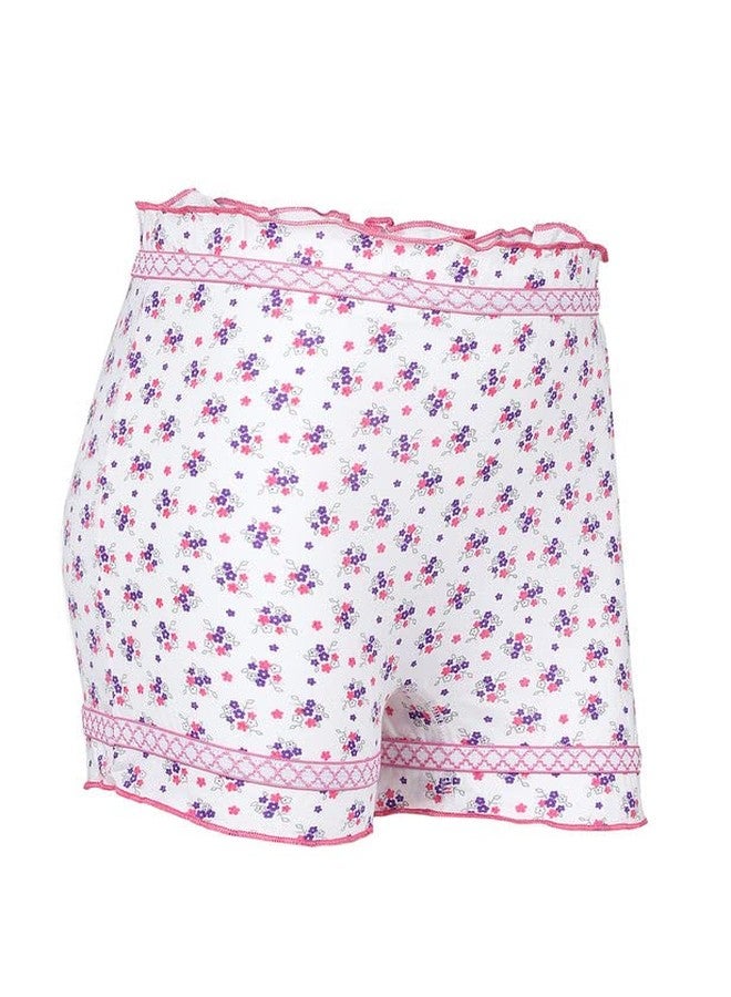 VSTAR Smiley Premium Combed Cotton Printed Bloomer - Pack of 6 Multicolour - Image 2