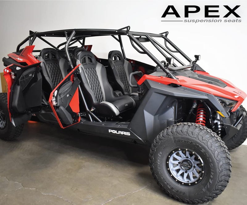 AAAA Aces Racing Aces Racing Polaris RZR XP Pro Pro R Turbo R XP4 Storage Bags 2020-2025 XP4 (Black, (Front) Door Bag) - Image 5